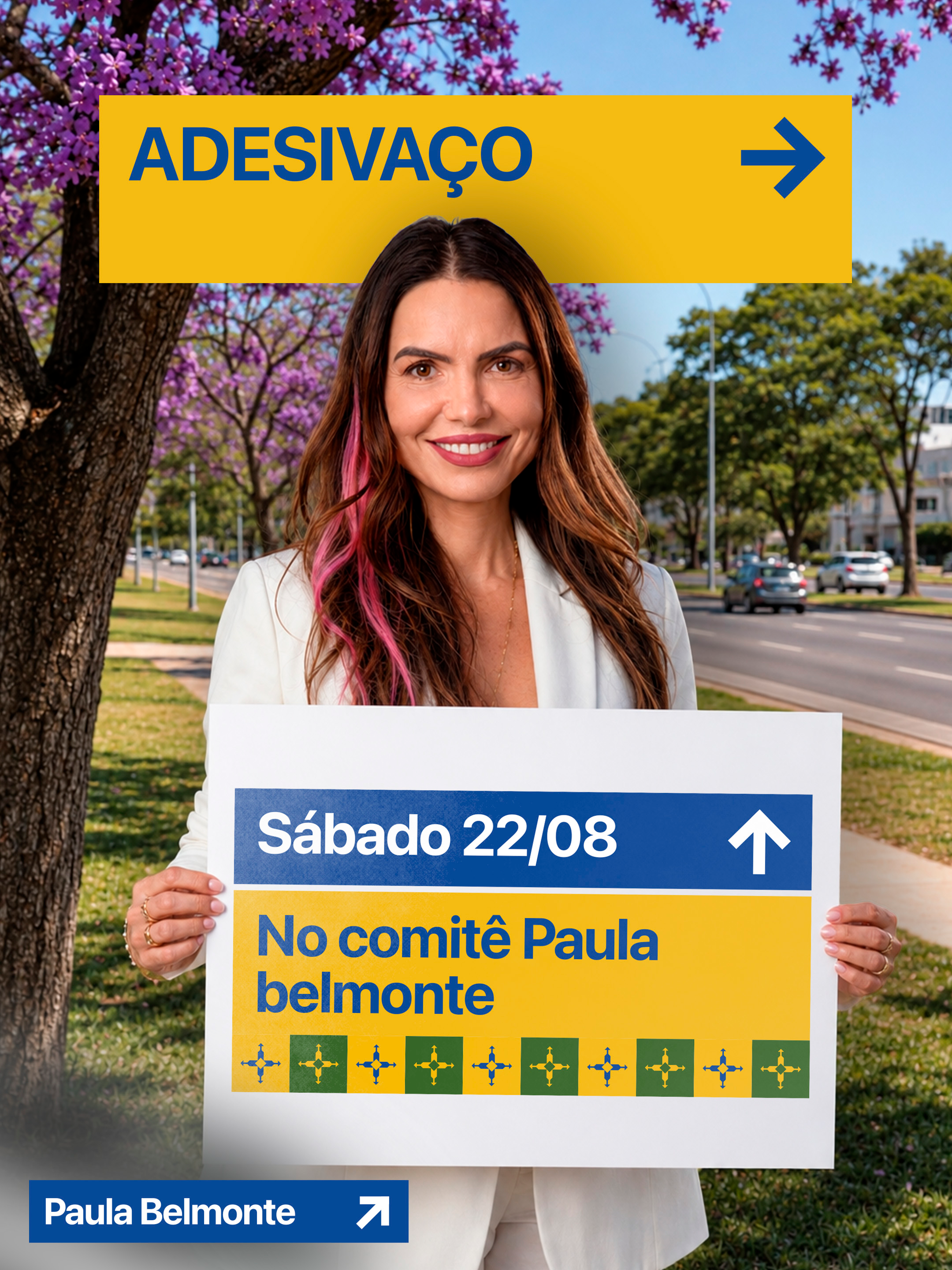Paula Belmonte — Adesivaço
