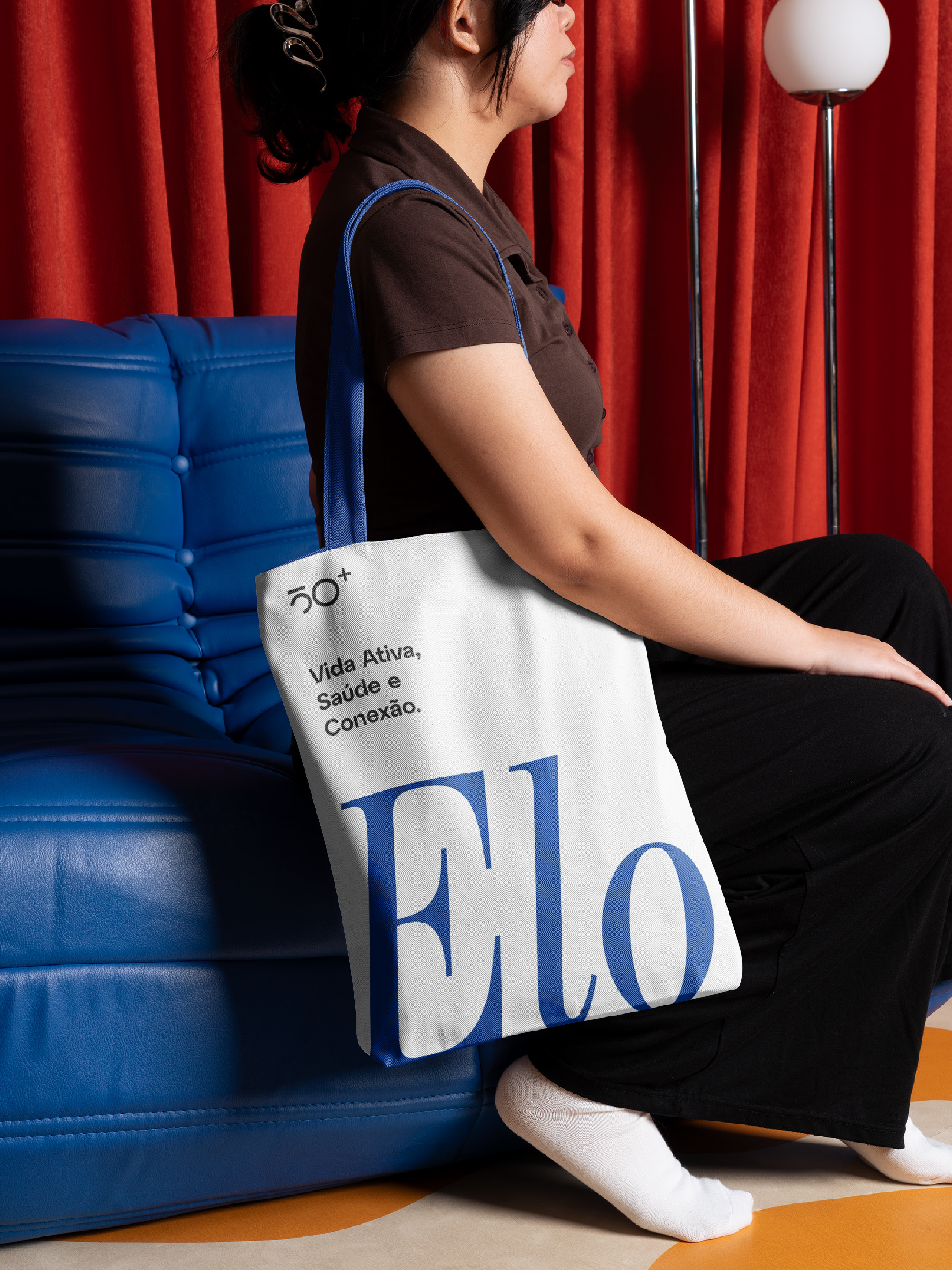 Bolsa com a marca Elo 50+