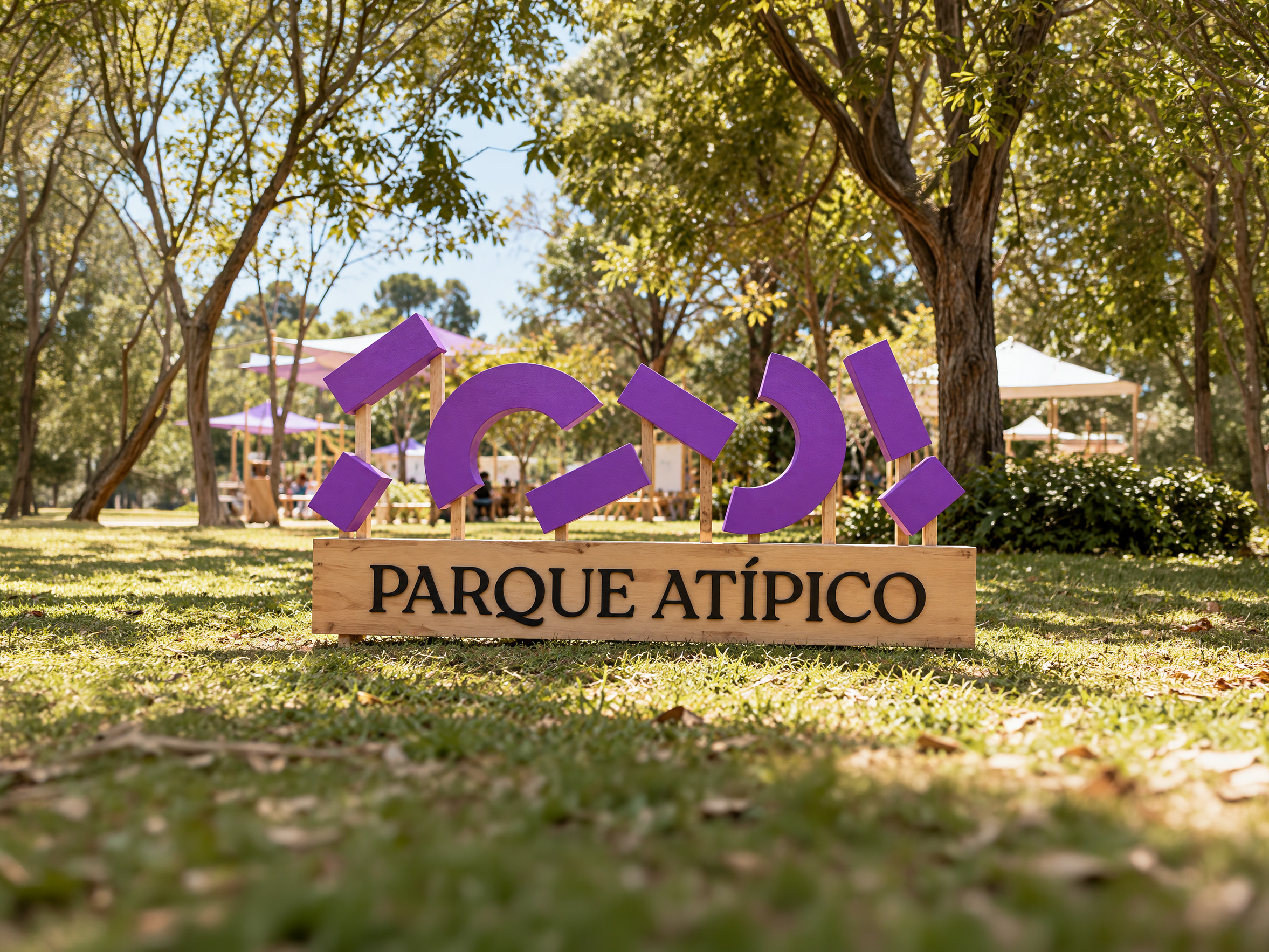 Sinalização Parque Atípico