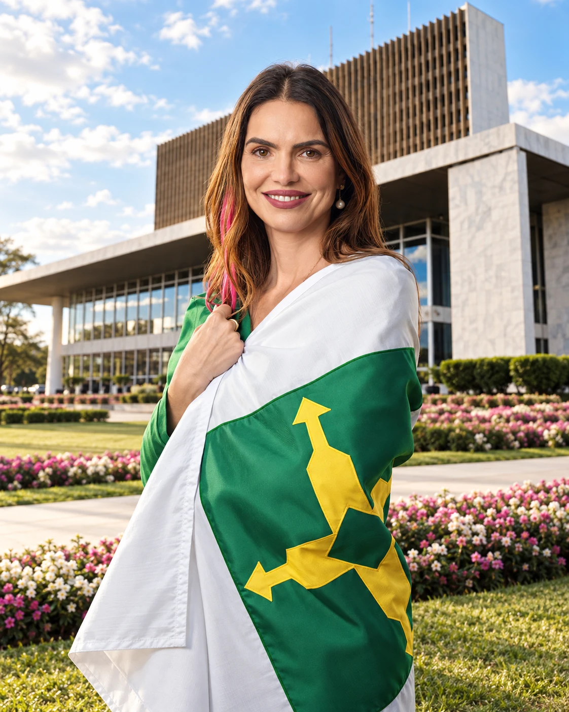 Paula Belmonte em Brasília